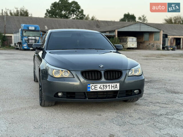 Серый БМВ 5 Серия, объемом двигателя 3 л и пробегом 427 тыс. км за 8500 $, фото 6 на Automoto.ua