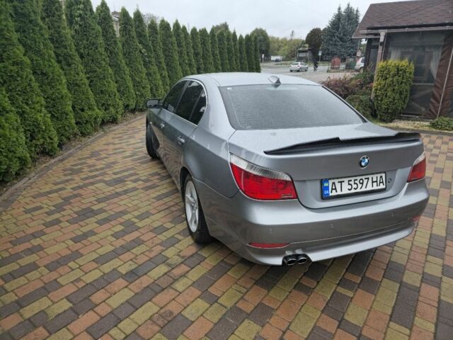 Серый БМВ 5 Серия, объемом двигателя 3 л и пробегом 279 тыс. км за 8200 $, фото 3 на Automoto.ua