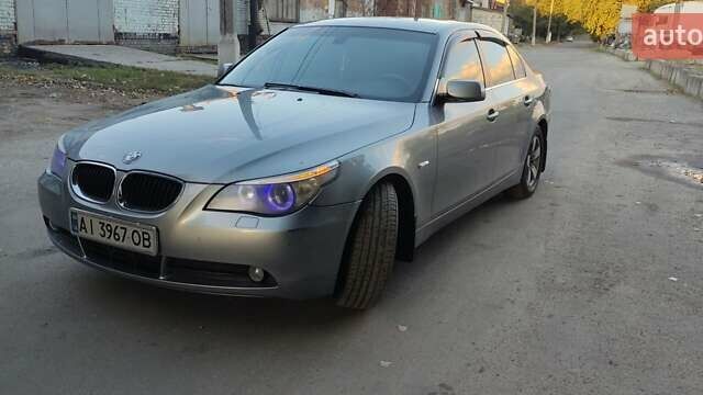 Серый БМВ 5 Серия, объемом двигателя 2.2 л и пробегом 211 тыс. км за 8500 $, фото 1 на Automoto.ua