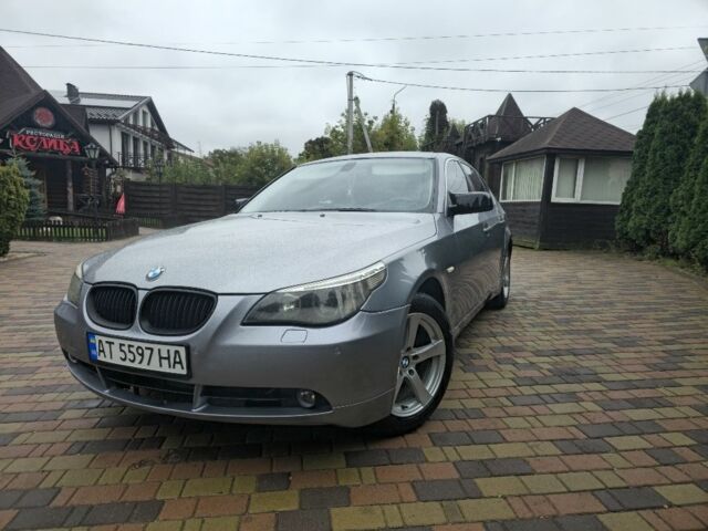 Серый БМВ 5 Серия, объемом двигателя 3 л и пробегом 279 тыс. км за 8200 $, фото 2 на Automoto.ua