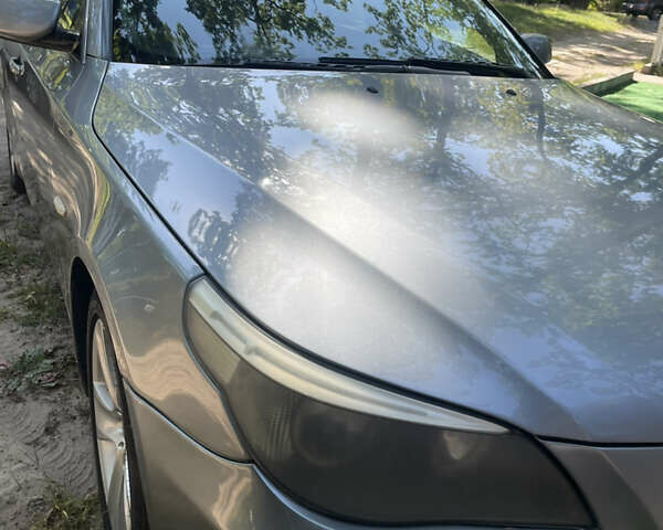 Серый БМВ 5 Серия, объемом двигателя 2.5 л и пробегом 372 тыс. км за 8300 $, фото 4 на Automoto.ua