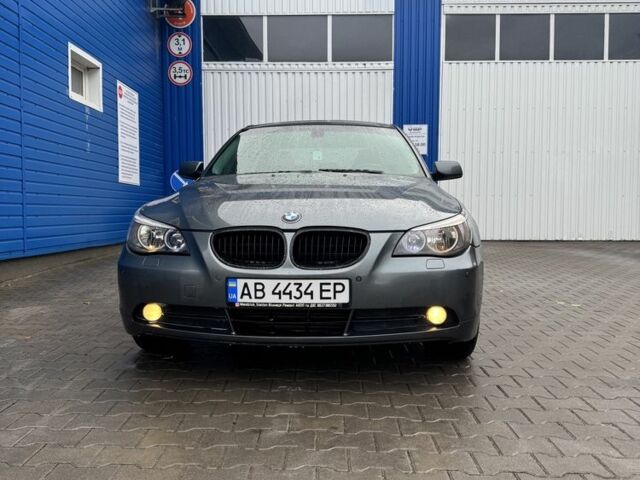 Серый БМВ 5 Серия, объемом двигателя 2.5 л и пробегом 335 тыс. км за 6300 $, фото 5 на Automoto.ua