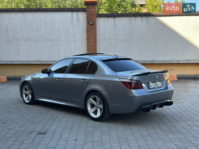 Серый БМВ 5 Серия, объемом двигателя 3 л и пробегом 297 тыс. км за 11000 $, фото 4 на Automoto.ua