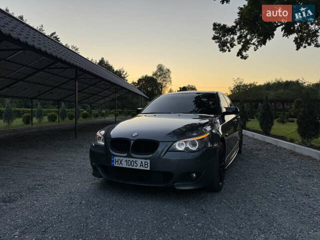 Серый БМВ 5 Серия, объемом двигателя 3 л и пробегом 380 тыс. км за 11700 $, фото 1 на Automoto.ua