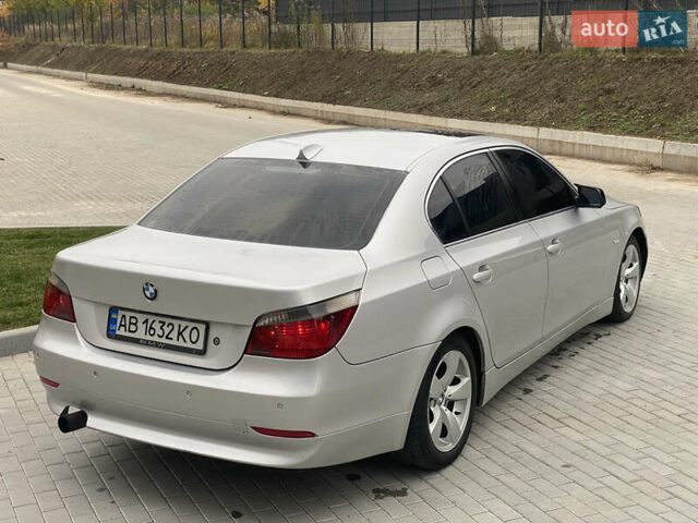 Серый БМВ 5 Серия, объемом двигателя 3 л и пробегом 338 тыс. км за 8100 $, фото 7 на Automoto.ua