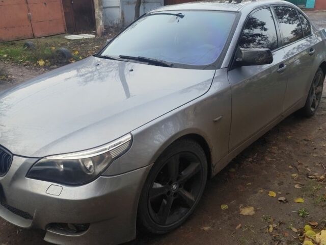 Серый БМВ 5 Серия, объемом двигателя 3 л и пробегом 387 тыс. км за 6400 $, фото 1 на Automoto.ua