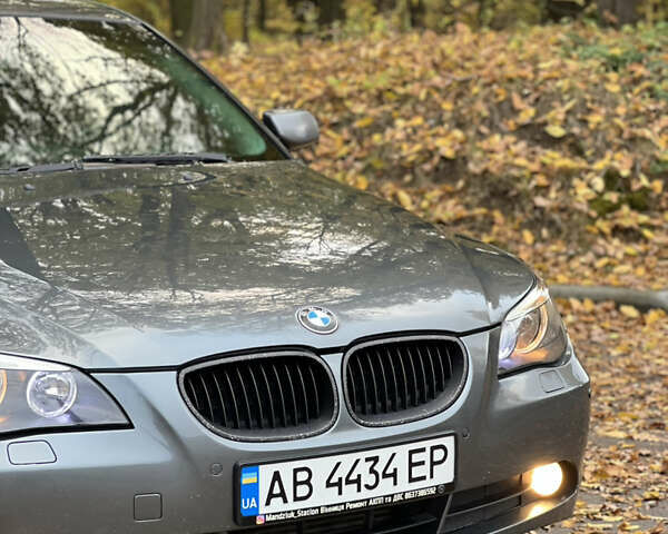 Серый БМВ 5 Серия, объемом двигателя 2.5 л и пробегом 336 тыс. км за 7750 $, фото 20 на Automoto.ua