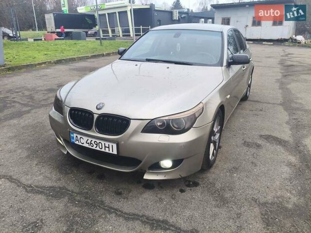Серый БМВ 5 Серия, объемом двигателя 2 л и пробегом 360 тыс. км за 7300 $, фото 2 на Automoto.ua