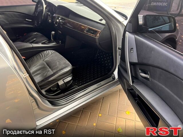 Серый БМВ 5 Серия, объемом двигателя 3 л и пробегом 245 тыс. км за 8500 $, фото 8 на Automoto.ua