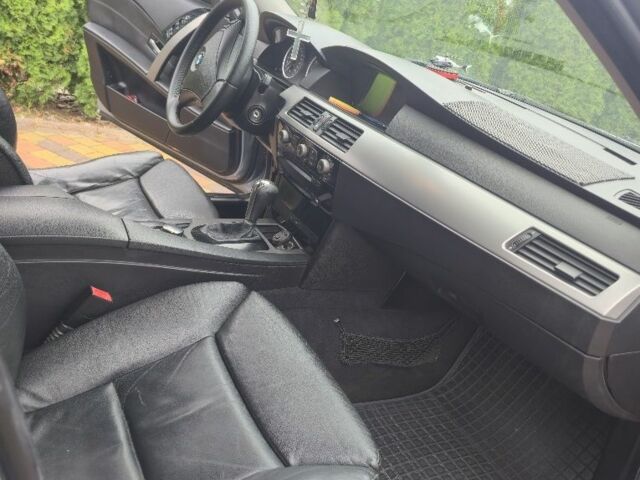 Серый БМВ 5 Серия, объемом двигателя 3 л и пробегом 279 тыс. км за 8200 $, фото 8 на Automoto.ua