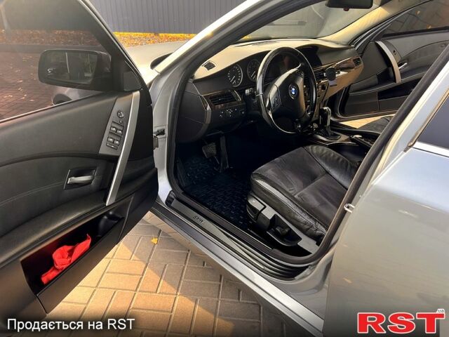 Серый БМВ 5 Серия, объемом двигателя 3 л и пробегом 245 тыс. км за 8500 $, фото 5 на Automoto.ua