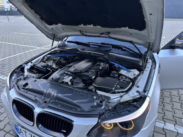 Серый БМВ 5 Серия, объемом двигателя 3 л и пробегом 322 тыс. км за 10500 $, фото 7 на Automoto.ua