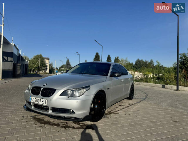 Сірий БМВ 5 Серія, об'ємом двигуна 3 л та пробігом 390 тис. км за 11000 $, фото 2 на Automoto.ua