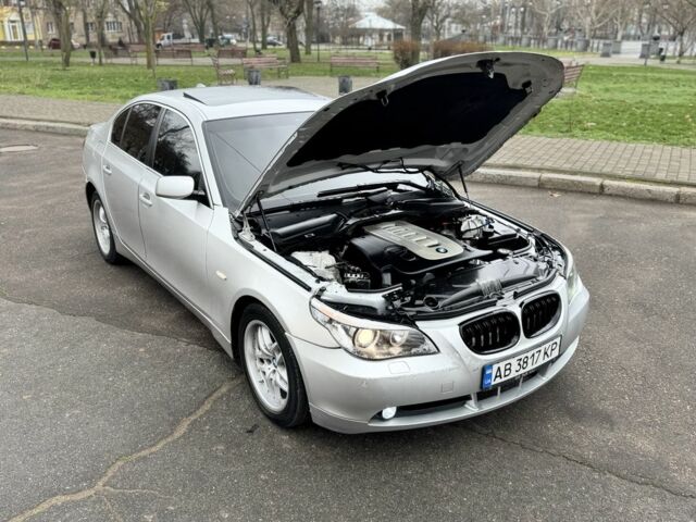 Серый БМВ 5 Серия, объемом двигателя 2.5 л и пробегом 287 тыс. км за 4400 $, фото 2 на Automoto.ua