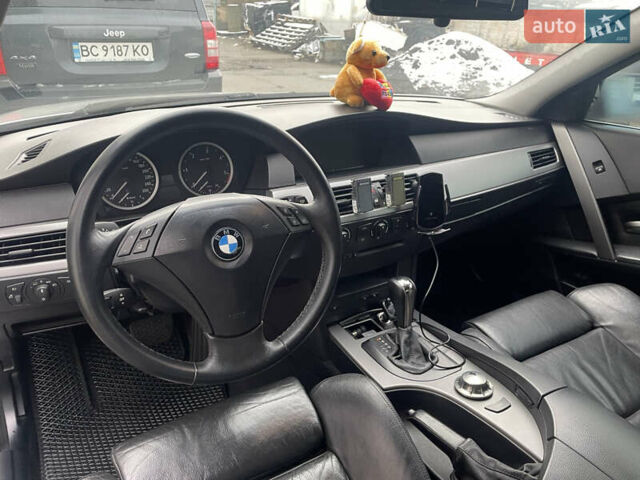 Серый БМВ 5 Серия, объемом двигателя 2.5 л и пробегом 234 тыс. км за 10000 $, фото 5 на Automoto.ua