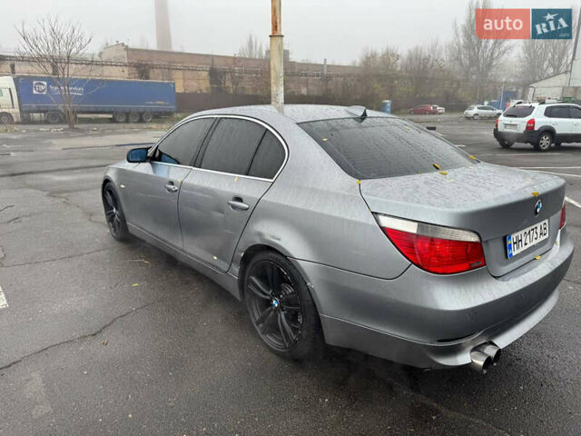 Серый БМВ 5 Серия, объемом двигателя 2.5 л и пробегом 227 тыс. км за 7000 $, фото 5 на Automoto.ua