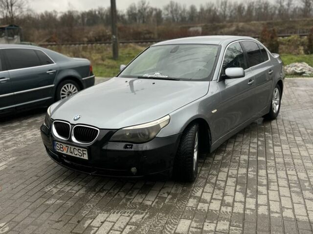 Серый БМВ 5 Серия, объемом двигателя 2.5 л и пробегом 290 тыс. км за 2950 $, фото 2 на Automoto.ua