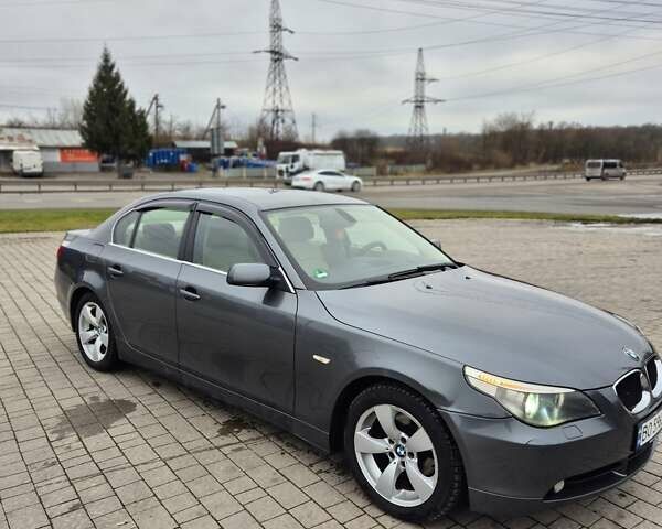 Серый БМВ 5 Серия, объемом двигателя 2.5 л и пробегом 251 тыс. км за 8500 $, фото 21 на Automoto.ua