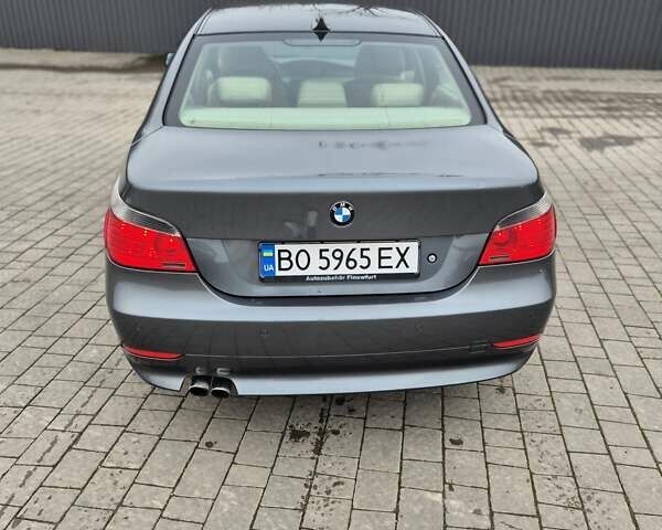 Серый БМВ 5 Серия, объемом двигателя 2.5 л и пробегом 251 тыс. км за 8500 $, фото 10 на Automoto.ua