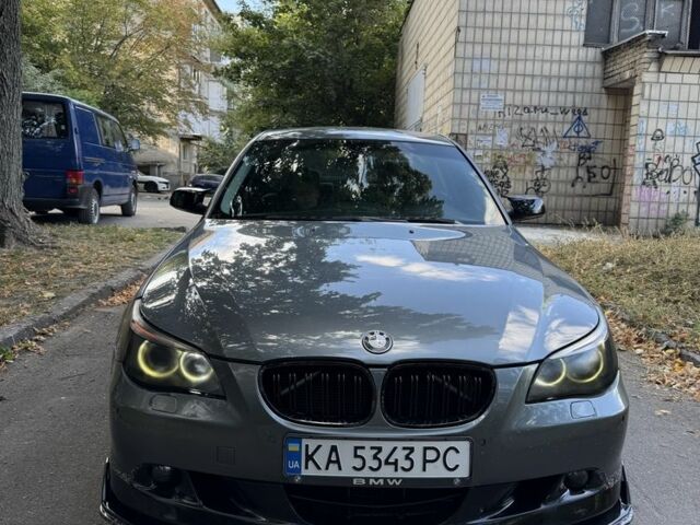 Серый БМВ 5 Серия, объемом двигателя 2.5 л и пробегом 320 тыс. км за 7550 $, фото 2 на Automoto.ua