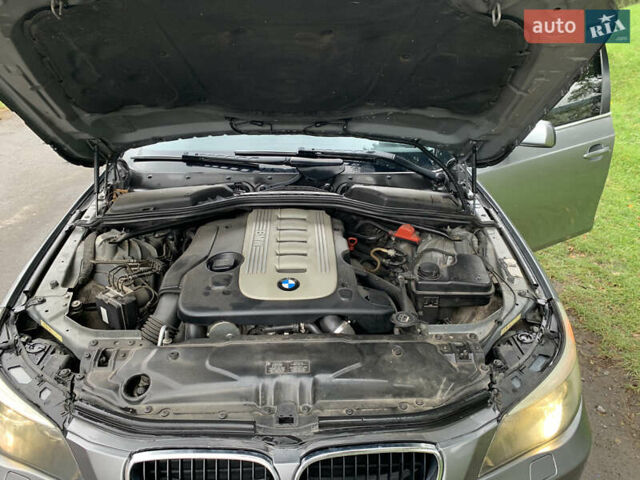 Серый БМВ 5 Серия, объемом двигателя 2.99 л и пробегом 368 тыс. км за 9450 $, фото 10 на Automoto.ua