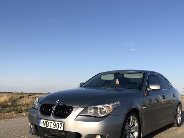 Серый БМВ 5 Серия, объемом двигателя 3 л и пробегом 450 тыс. км за 4500 $, фото 2 на Automoto.ua