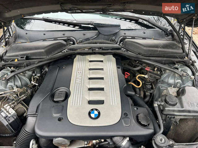 Серый БМВ 5 Серия, объемом двигателя 3 л и пробегом 225 тыс. км за 7900 $, фото 10 на Automoto.ua