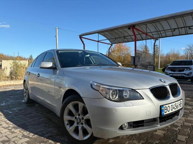 Серый БМВ 5 Серия, объемом двигателя 3 л и пробегом 315 тыс. км за 3499 $, фото 4 на Automoto.ua