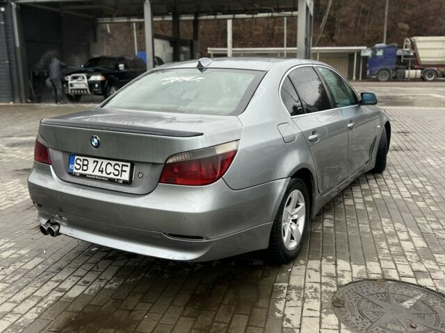 Серый БМВ 5 Серия, объемом двигателя 2.5 л и пробегом 290 тыс. км за 2950 $, фото 4 на Automoto.ua