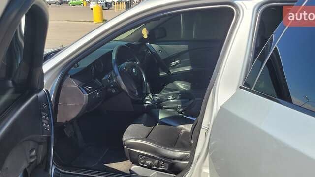 Сірий БМВ 5 Серія, об'ємом двигуна 3 л та пробігом 382 тис. км за 8000 $, фото 5 на Automoto.ua