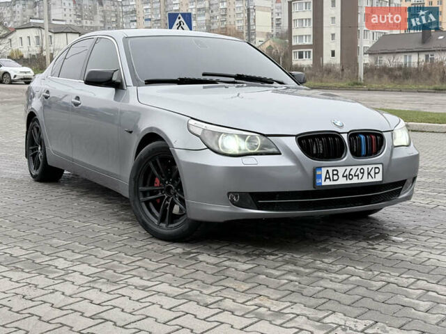 Серый БМВ 5 Серия, объемом двигателя 2.5 л и пробегом 378 тыс. км за 6500 $, фото 4 на Automoto.ua