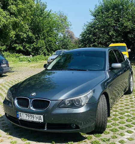 Серый БМВ 5 Серия, объемом двигателя 2.5 л и пробегом 324 тыс. км за 8500 $, фото 4 на Automoto.ua