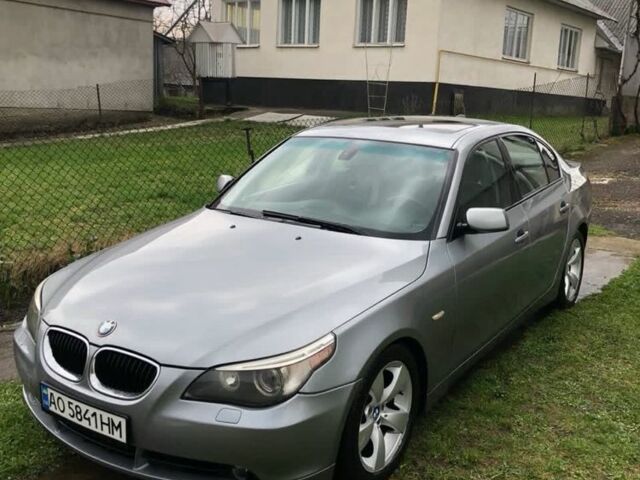Серый БМВ 5 Серия, объемом двигателя 2.5 л и пробегом 200 тыс. км за 7000 $, фото 1 на Automoto.ua