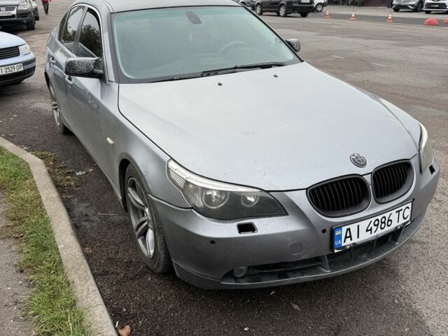 Серый БМВ 5 Серия, объемом двигателя 2.5 л и пробегом 358 тыс. км за 6000 $, фото 4 на Automoto.ua