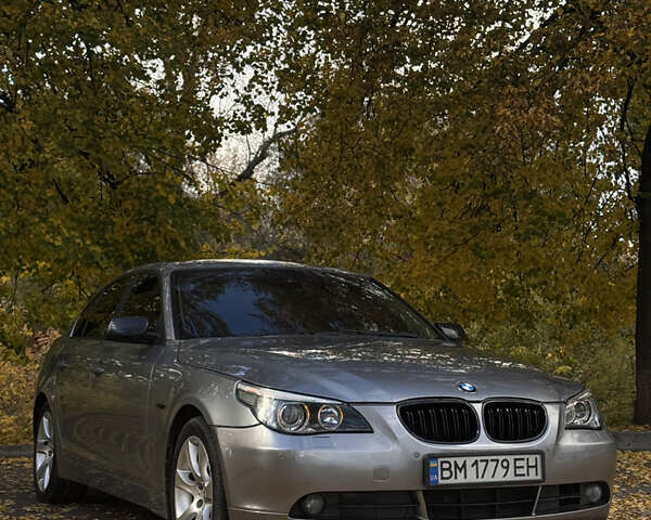 Серый БМВ 5 Серия, объемом двигателя 2.99 л и пробегом 284 тыс. км за 8200 $, фото 12 на Automoto.ua