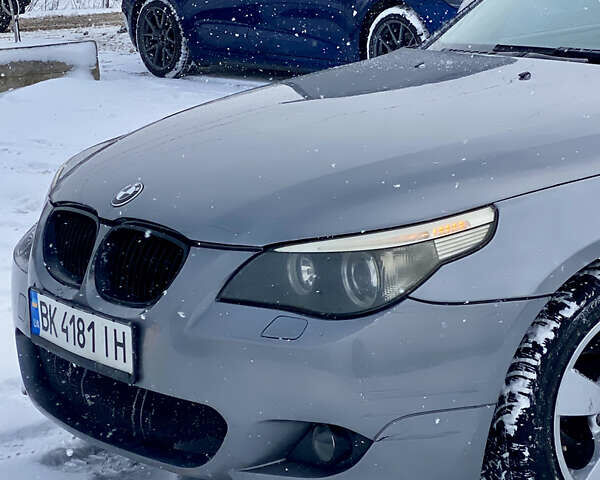 Серый БМВ 5 Серия, объемом двигателя 2 л и пробегом 320 тыс. км за 6999 $, фото 2 на Automoto.ua