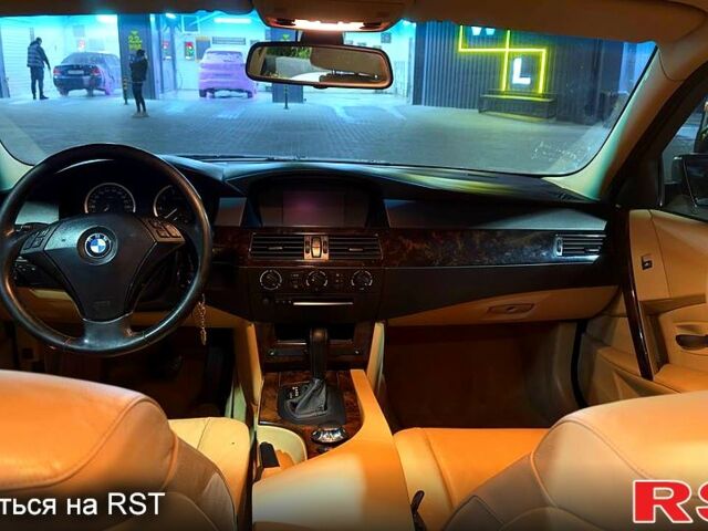 Серый БМВ 5 Серия, объемом двигателя 3 л и пробегом 220 тыс. км за 7300 $, фото 5 на Automoto.ua