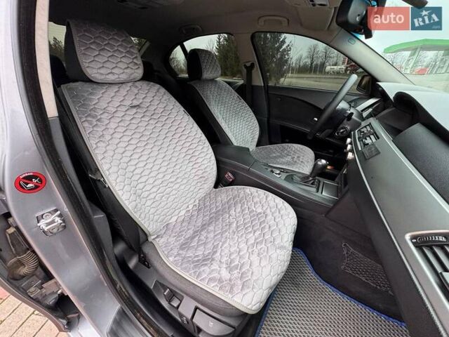 Серый БМВ 5 Серия, объемом двигателя 2.5 л и пробегом 289 тыс. км за 7500 $, фото 10 на Automoto.ua