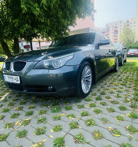 Серый БМВ 5 Серия, объемом двигателя 2.5 л и пробегом 324 тыс. км за 9500 $, фото 3 на Automoto.ua