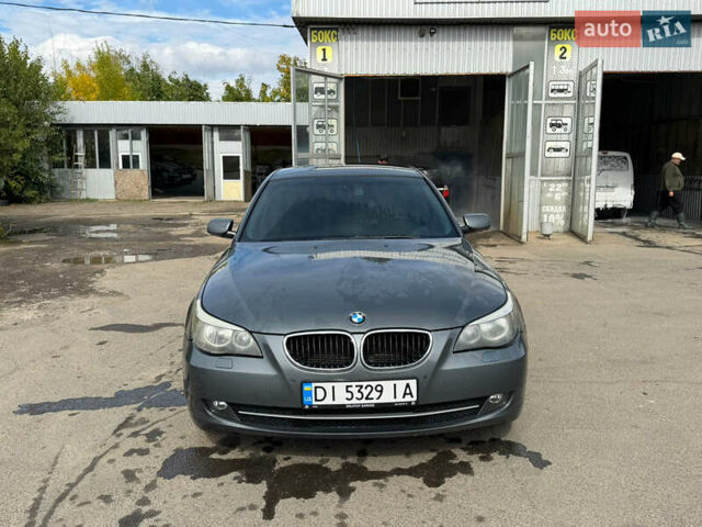 Серый БМВ 5 Серия, объемом двигателя 2 л и пробегом 315 тыс. км за 8200 $, фото 1 на Automoto.ua