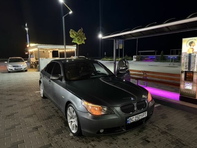 Серый БМВ 5 Серия, объемом двигателя 2.5 л и пробегом 269 тыс. км за 6600 $, фото 1 на Automoto.ua