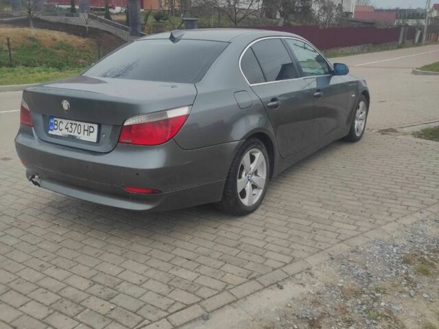 Серый БМВ 5 Серия, объемом двигателя 3 л и пробегом 360 тыс. км за 9100 $, фото 1 на Automoto.ua