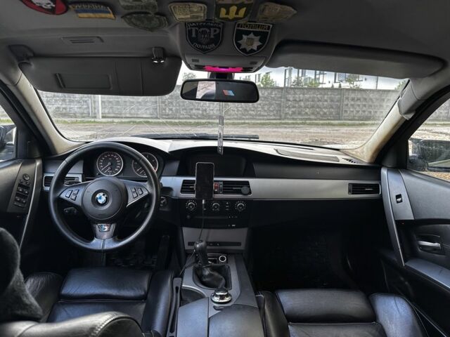 Серый БМВ 5 Серия, объемом двигателя 3 л и пробегом 450 тыс. км за 8500 $, фото 5 на Automoto.ua