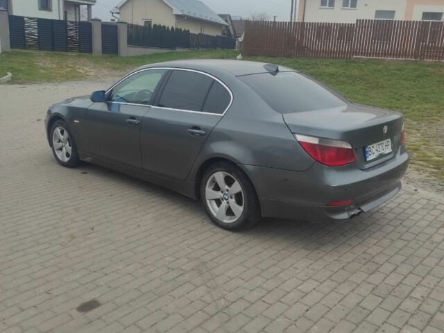 Серый БМВ 5 Серия, объемом двигателя 3 л и пробегом 360 тыс. км за 9100 $, фото 3 на Automoto.ua