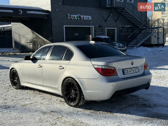 Серый БМВ 5 Серия, объемом двигателя 3 л и пробегом 380 тыс. км за 9500 $, фото 18 на Automoto.ua