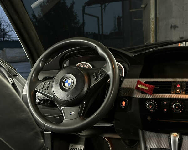 Сірий БМВ 5 Серія, об'ємом двигуна 3 л та пробігом 380 тис. км за 9700 $, фото 10 на Automoto.ua