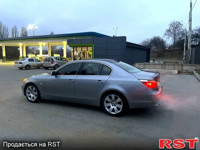 Серый БМВ 5 Серия, объемом двигателя 3 л и пробегом 294 тыс. км за 6500 $, фото 3 на Automoto.ua