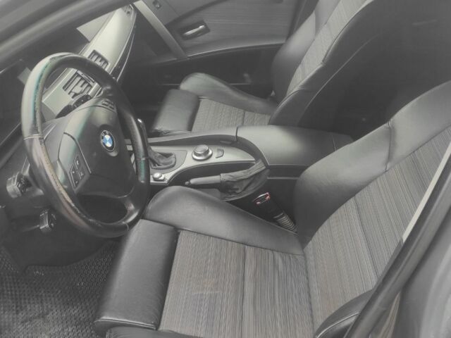 Серый БМВ 5 Серия, объемом двигателя 3 л и пробегом 360 тыс. км за 9100 $, фото 4 на Automoto.ua