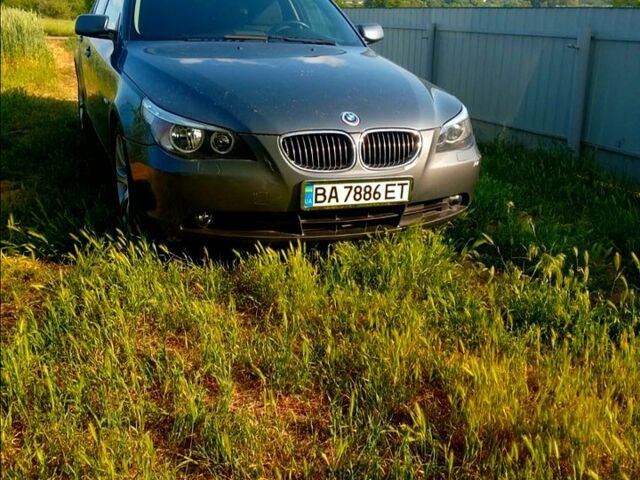 Серый БМВ 5 Серия, объемом двигателя 2.5 л и пробегом 278 тыс. км за 6500 $, фото 1 на Automoto.ua