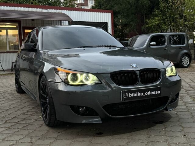 Серый БМВ 5 Серия, объемом двигателя 3 л и пробегом 350 тыс. км за 7600 $, фото 4 на Automoto.ua